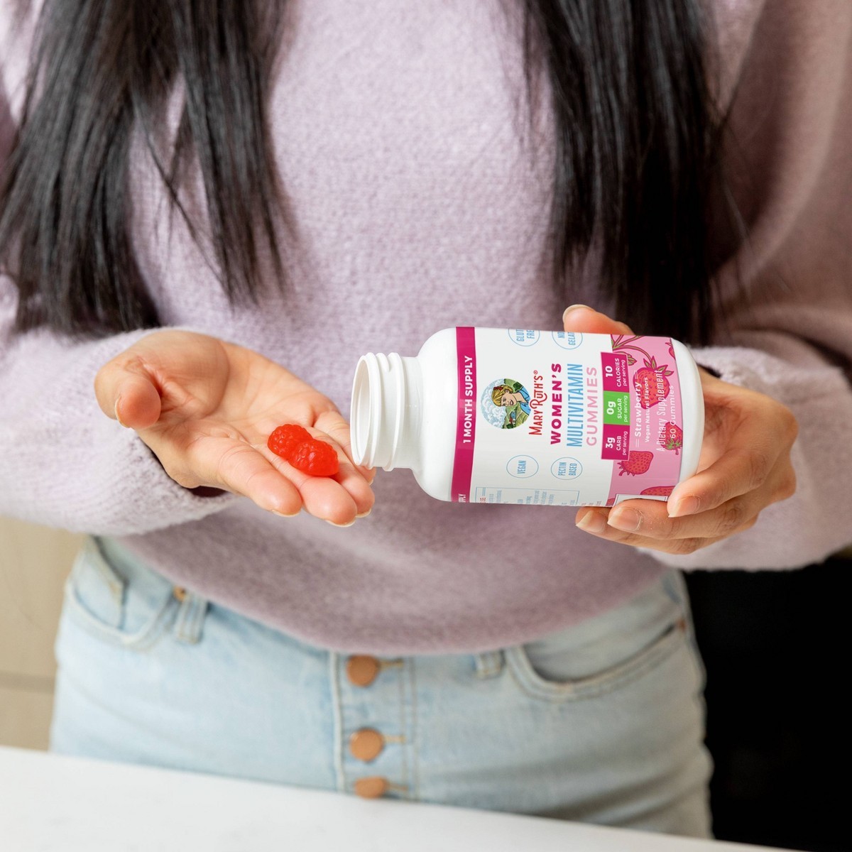 MaryRuth’s Women’s Multivitamin Sugar Free Vegan Gummies – 60ct