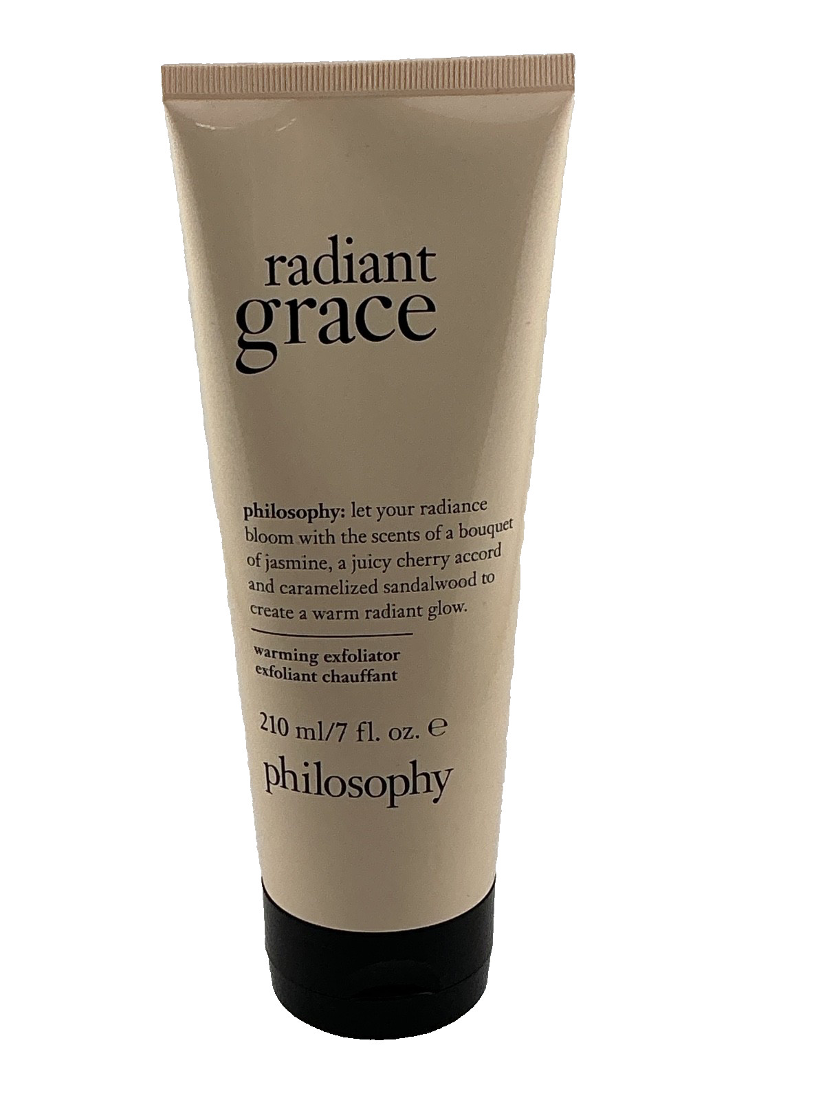 Philosophy 210 ml/ 7 oz Warming Exfoliator- NEW AND SEALED -( Radiant Grace )