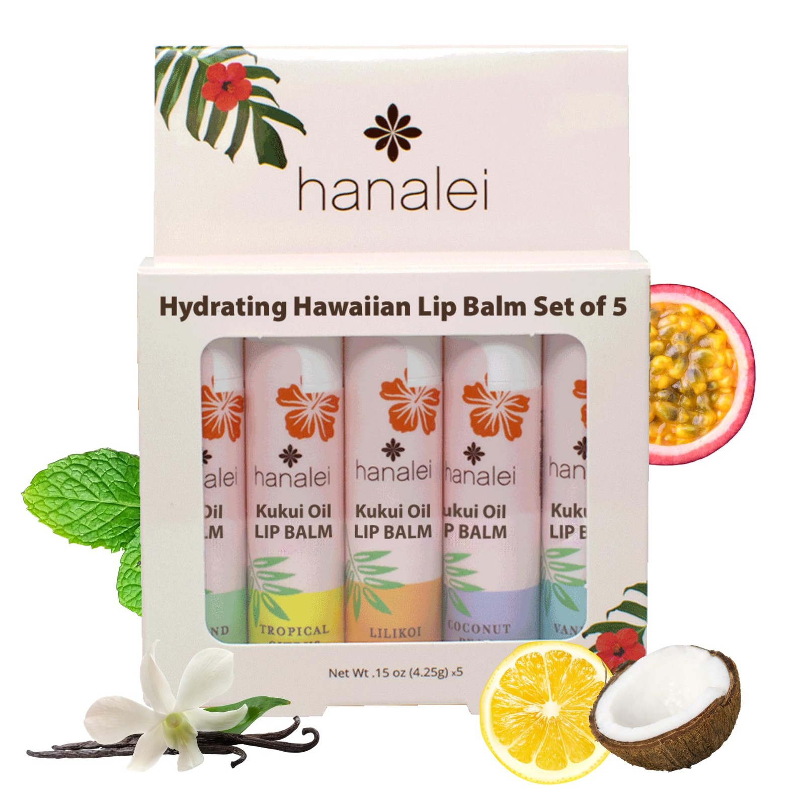 0.15 Ounce (Pack of 1), Island Mint, Tropical Citrus, Lilikoi, Coconut Pear,…
