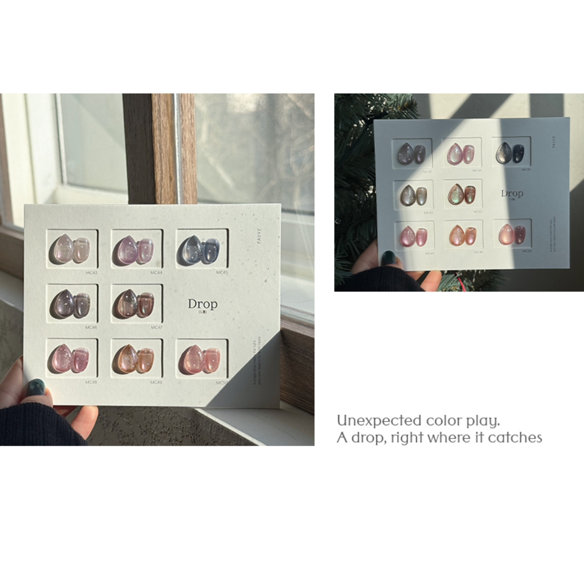 Fauve Gel Drop Magnet Gel Soak Off Nail Gel K-Beauty