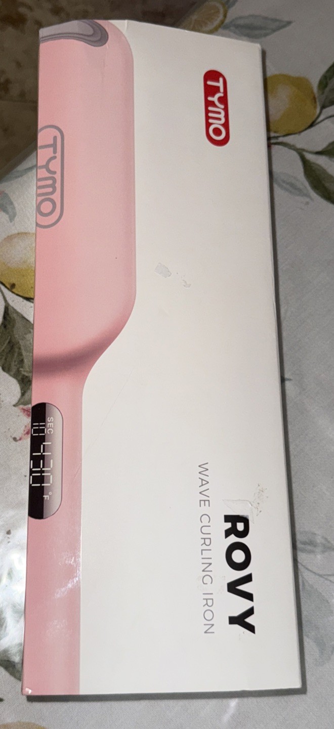 Curling Iron Hair Crimper Waver – TYMO ROVY Beach Waves Curling Wand, Ionic D…