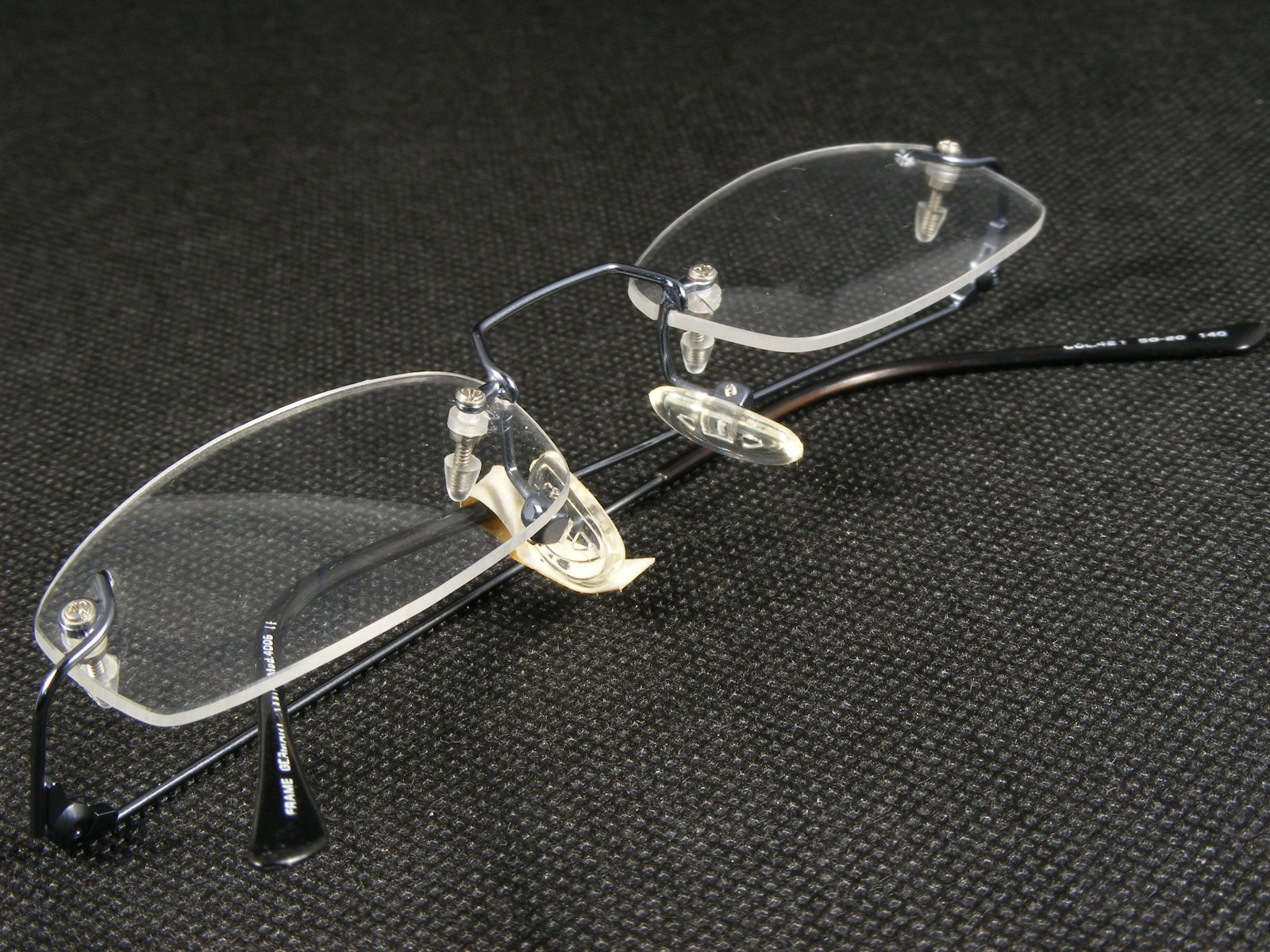 Röhm 4006 421 Slate Blue UNIQUE RARE EYEGLASSES GLASSES Rohm 50-20-140mm Germany