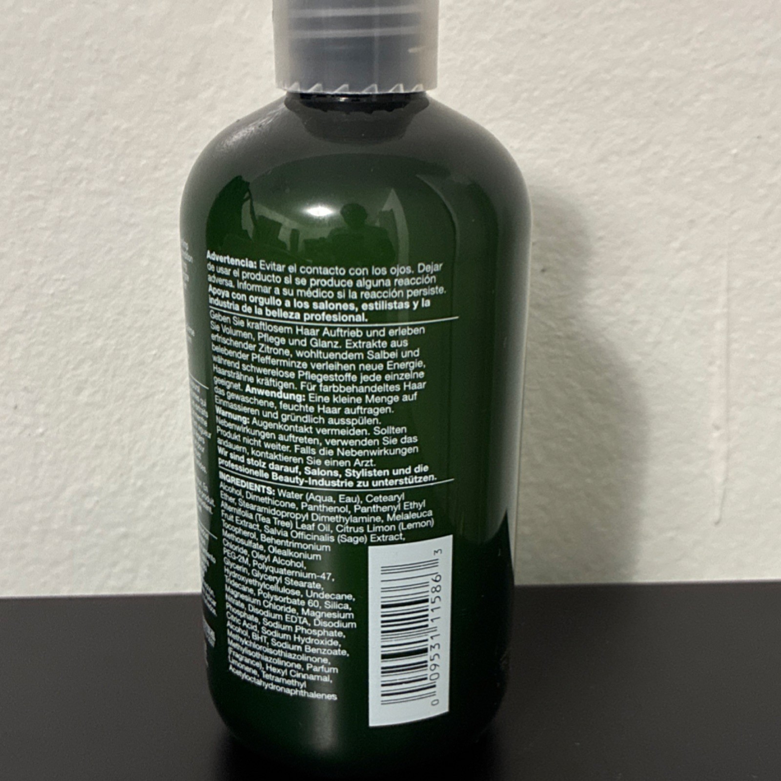 Tea Tree Lemon Sage Thickening Conditioner Body-Boosting Hydration 10.14 fl oz
