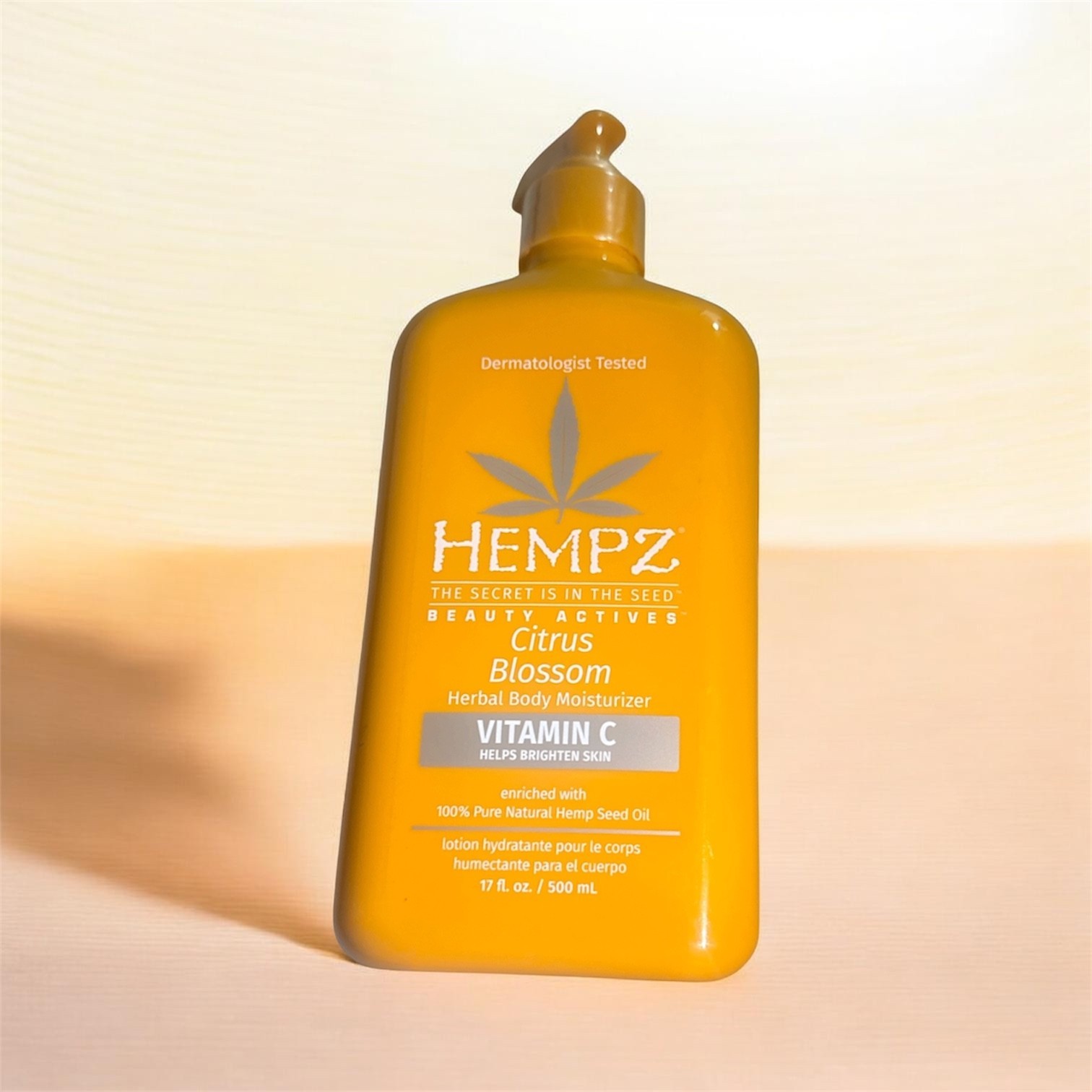Hempz Citrus Blossom Body Moisturizer with Vitamin C Hydrating Body Lotion