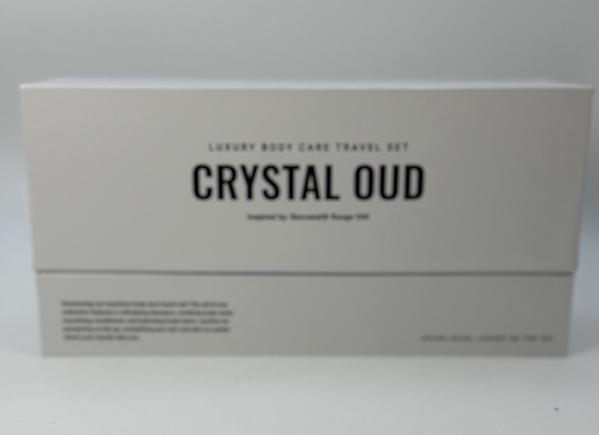 Hotel Collection Luxury Body Care Travel Set – Crystal Oud 4 PCS Inspo BR 540