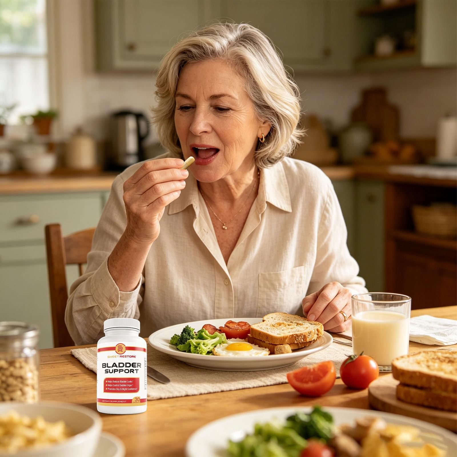 Sweet Restore Bladder Urinary Health Support Dietary Supplement 30 Capsules