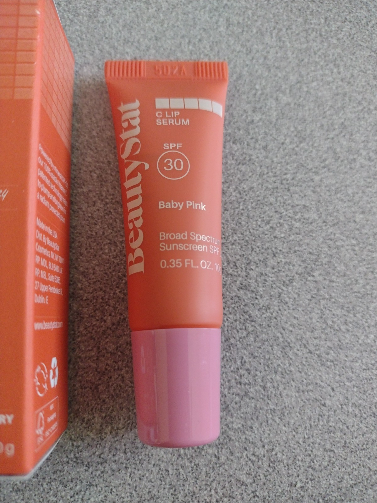 BeautyStat C Lip Serum SPF 30 Baby Pink 0.35 fl oz (10 g) New Exp 4/27