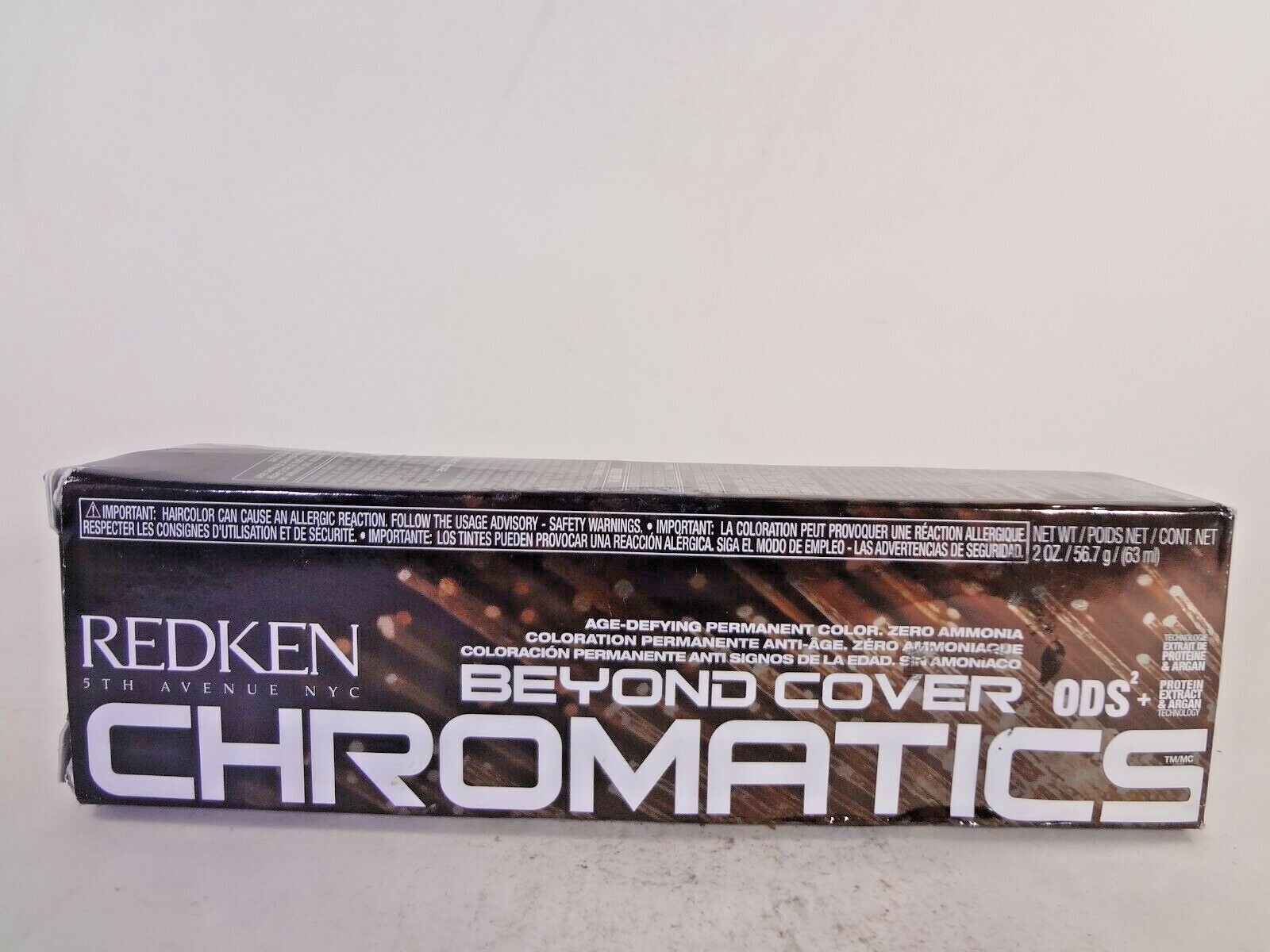 REDKEN BEYOND COVER CHROMATICS Professional Cream Hair Color ~ 2.1 fl. oz.
