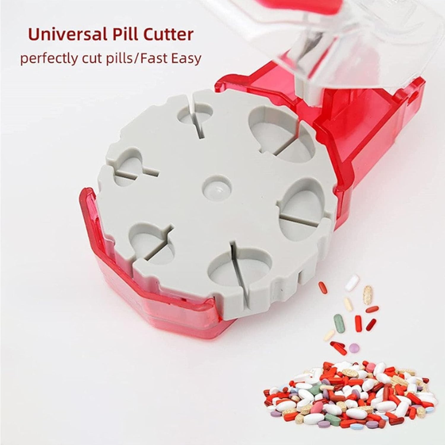 Perfect Pill Cutter Pill Splitters for Small/Large Pills Cuts up to 14 Different