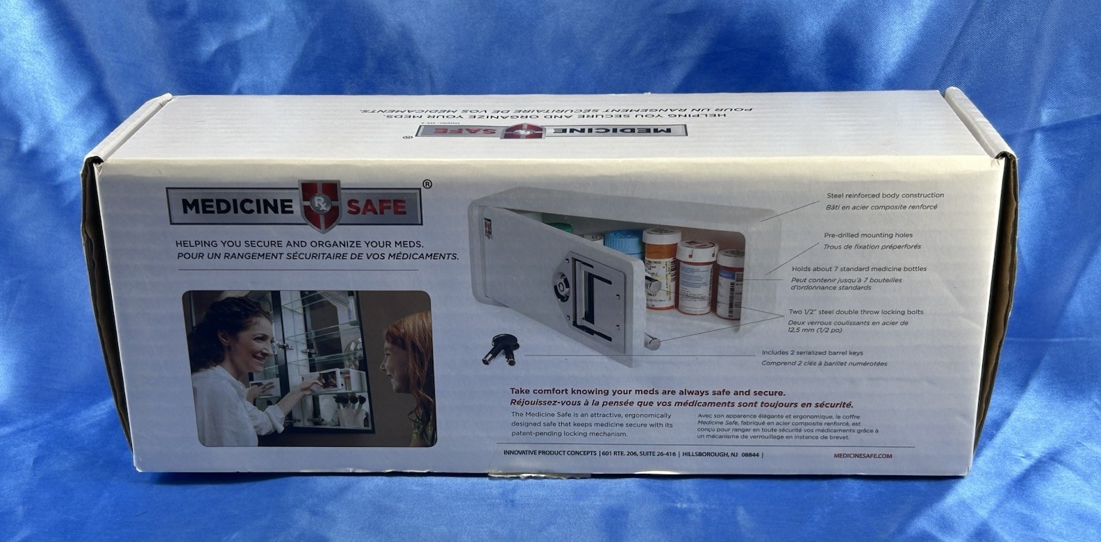 MEDICINE SAFE NEW IN BOX NICE!!