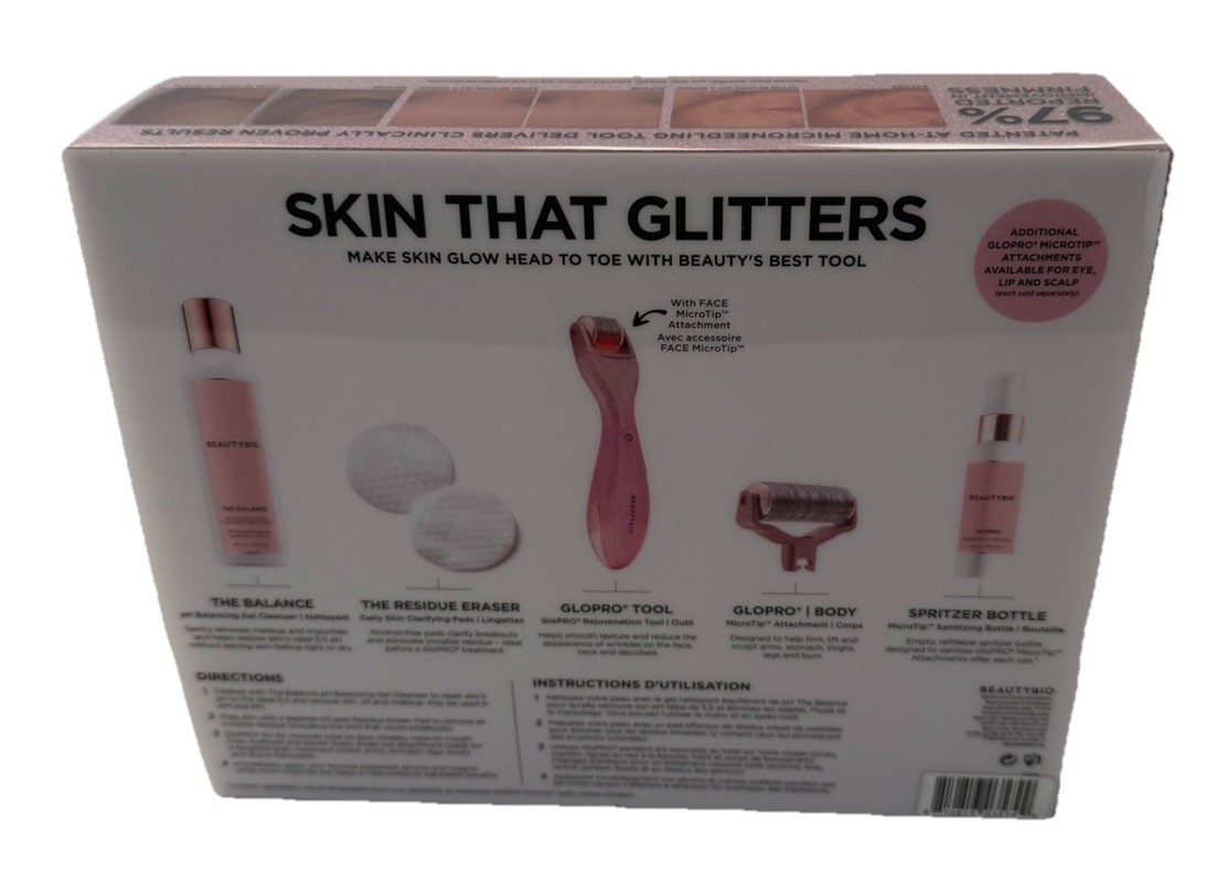 Beauty Bio-,Skin that glitters. GLOPRO FACE + BODY BEST SELLERS NIB