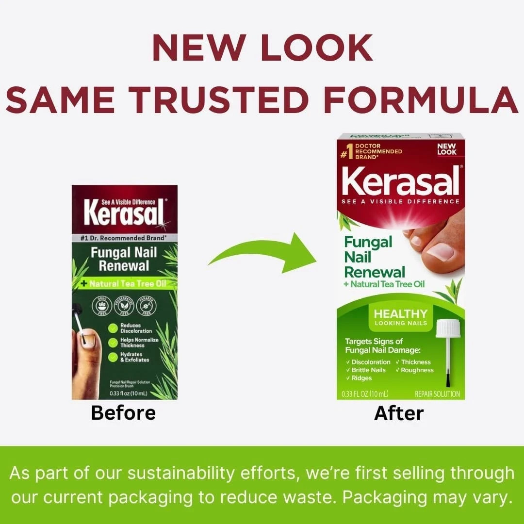 Kerasal Fungal Nail Renewal with Tea Tree Oil 0.33 fl oz (10 mL)