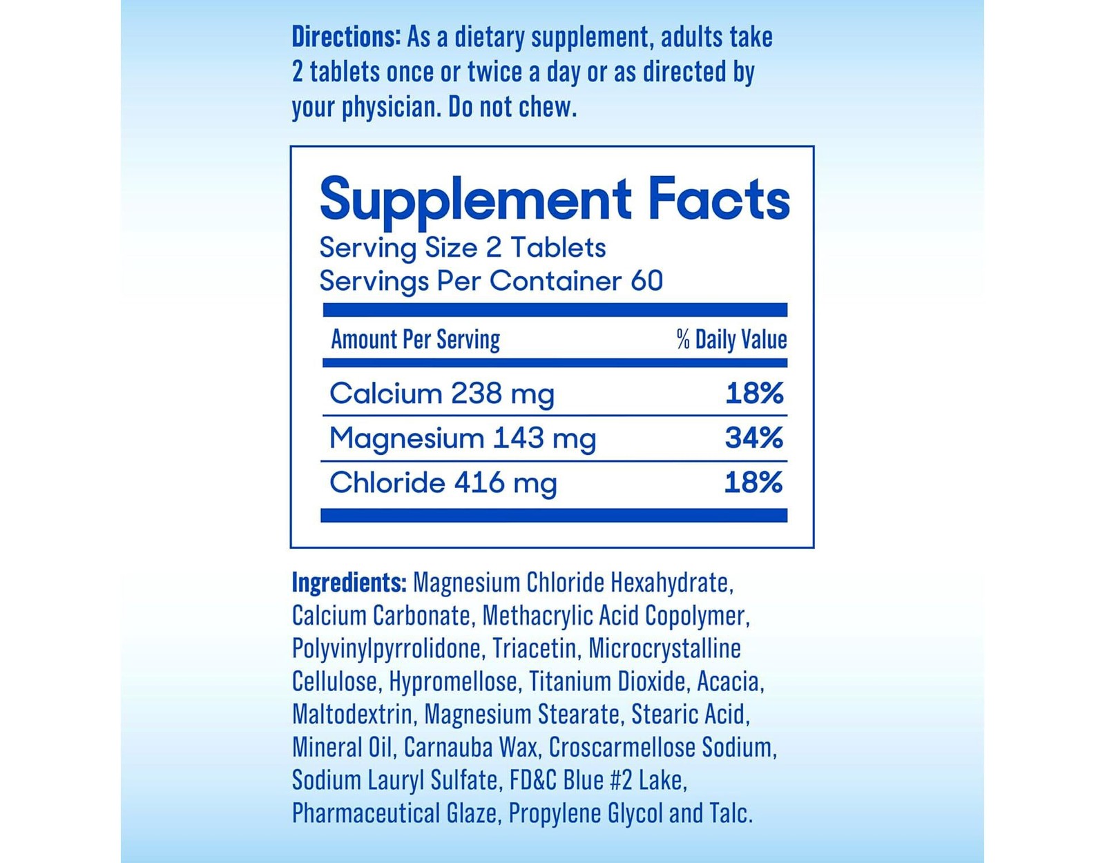 8/2026+ SlowMag Mg Muscle + Heart, Magnesium Chloride + Calcium, 60 Count
