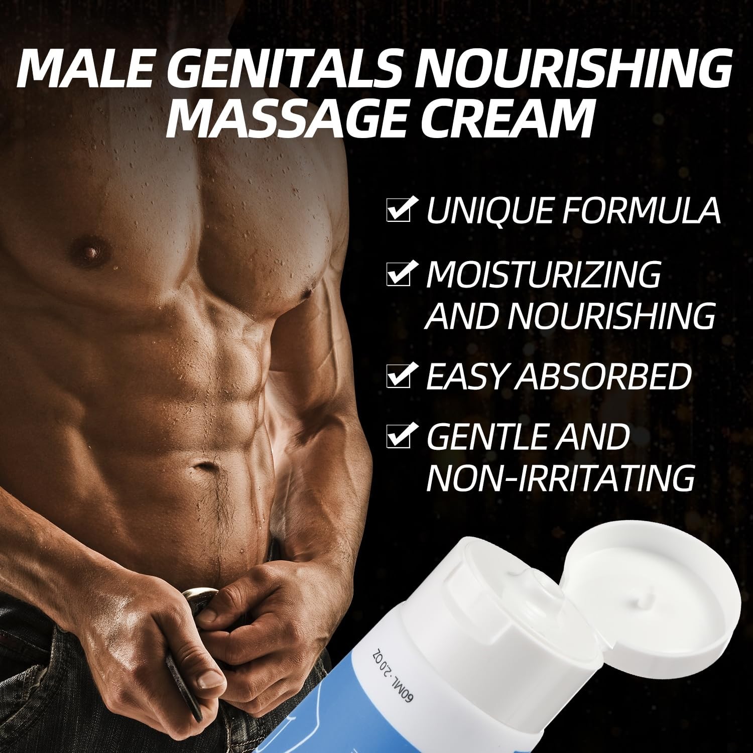 Growth & Extender Gel for Men – Enhance Size with Quick Absorption, 60 Days