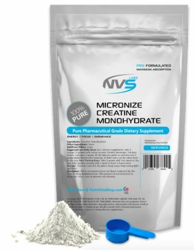 Ultra Micronized Creatine Monohydrate Powder Pharmaceutical Kosher – All Sizes