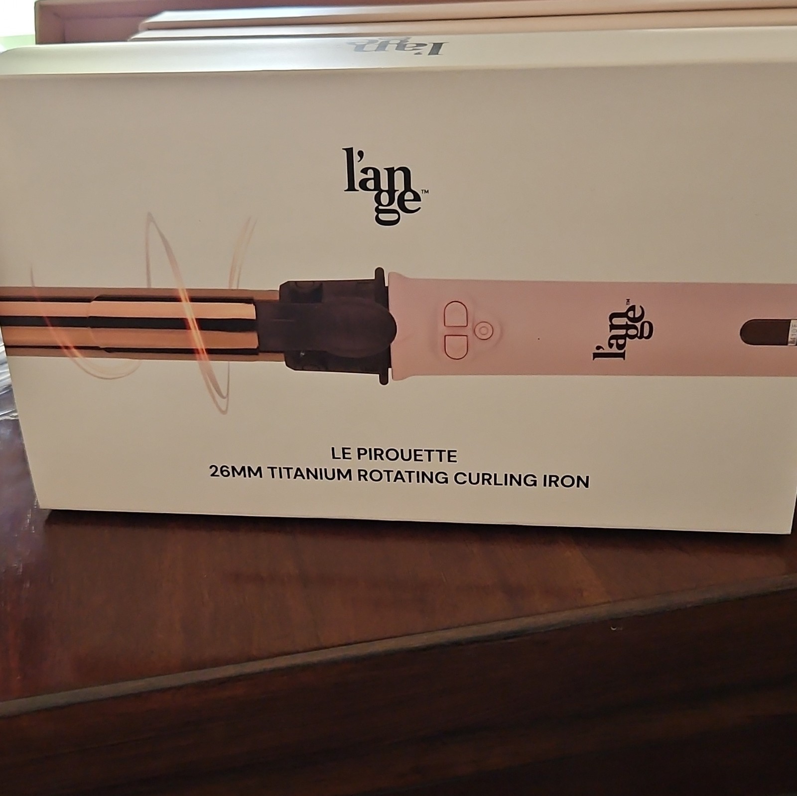 L’ange Titanium rotating curling iron 26mm