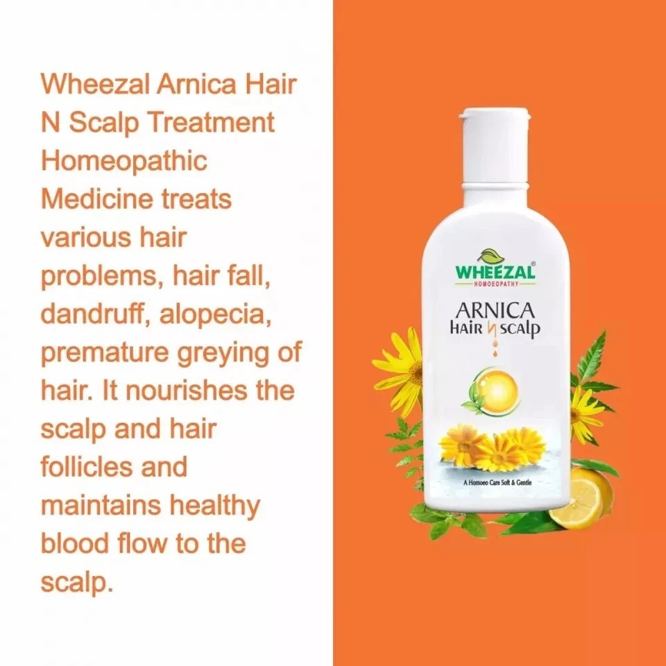 Wheezal Arnica Hair and Scalp Shampoo (500ml)