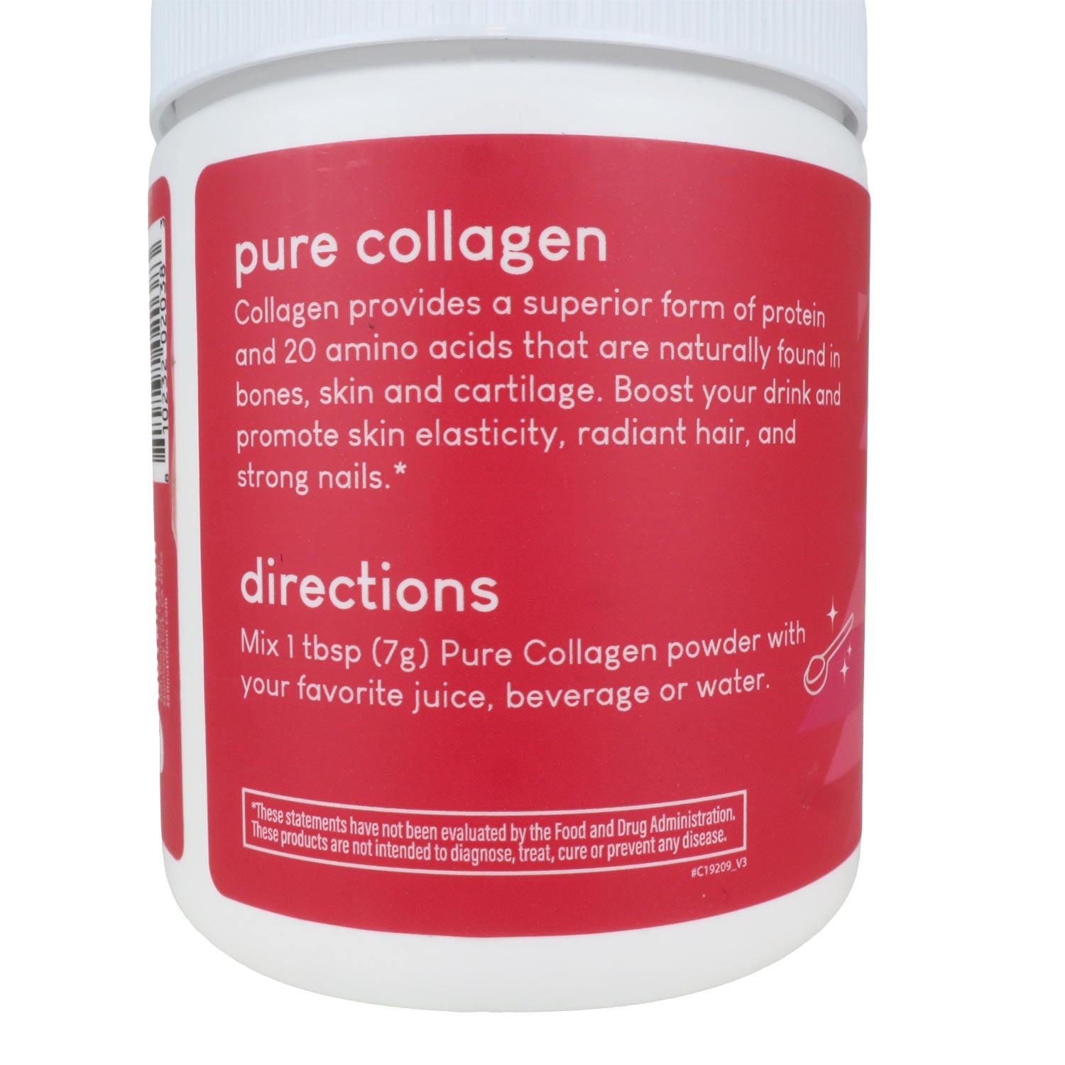 Non GMO Pure Collagen 6,000 MG. 6 Oz. 360 Nutrition Exp: 11/2030