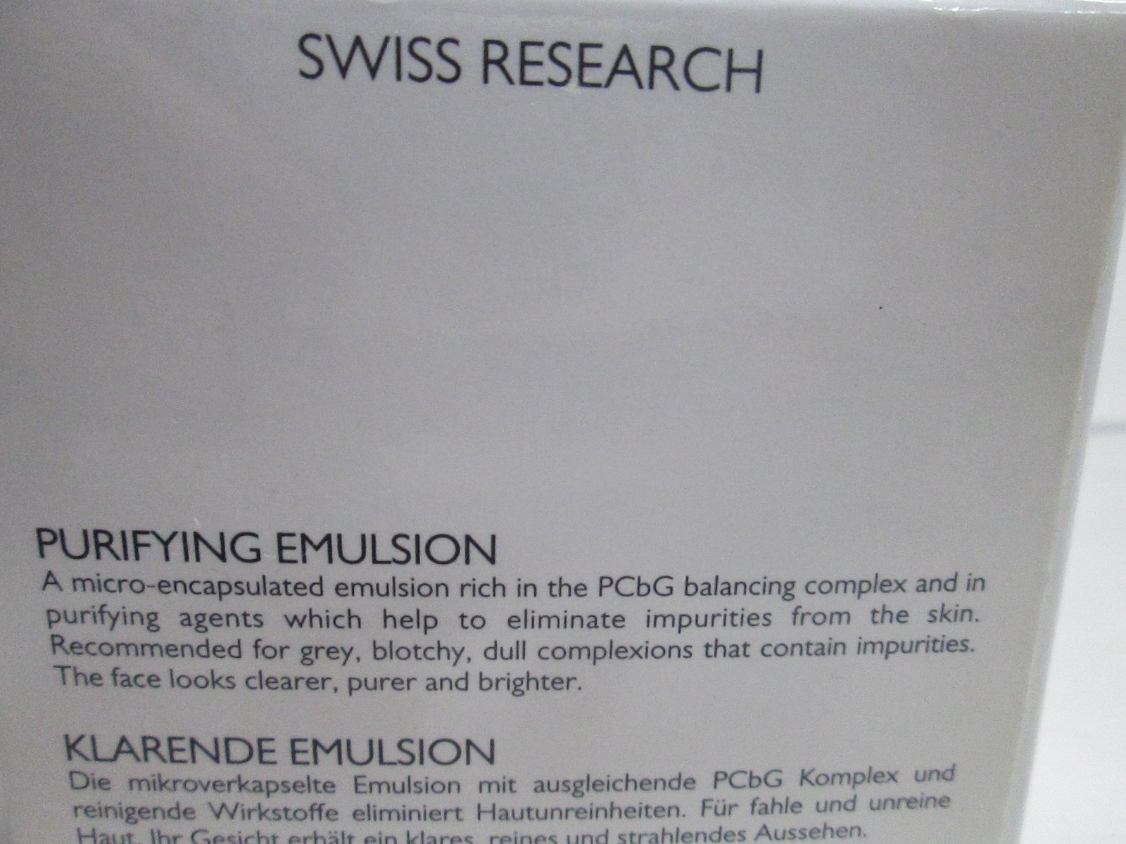 PHYSIODERMIE purifying cream EMULSION cream 50ml/1.7 oz NEW