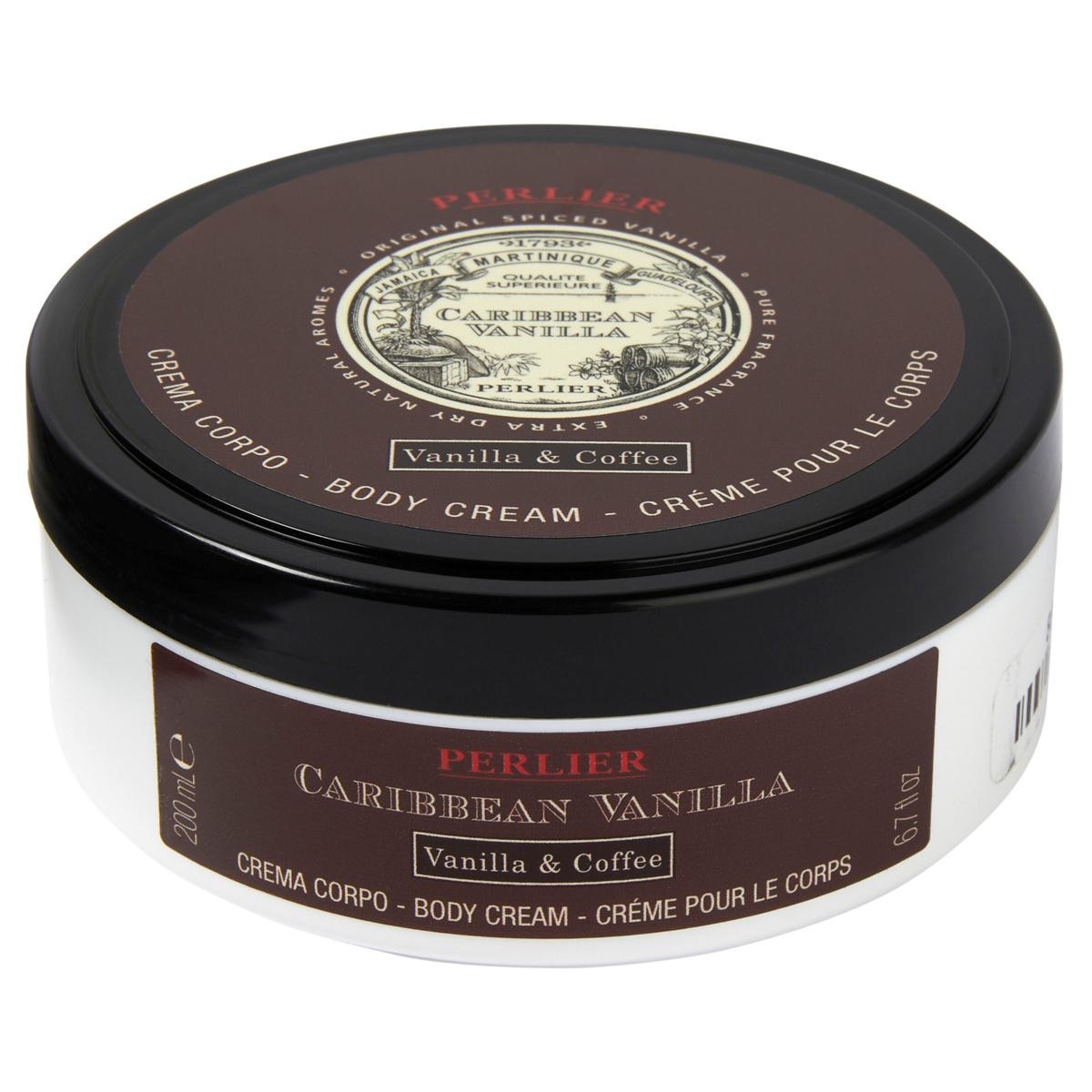 Perlier Caribbean Vanilla Assorted Body Creams Bundle 3pc.
