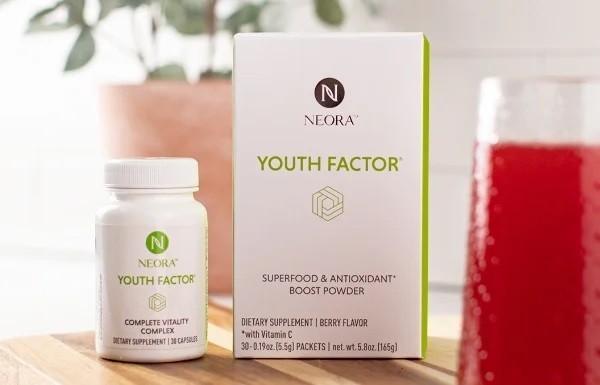 Neora Youth Factor Wellness Combo Pack 30 Capsules + 30 Powder Packets-New🔥❗