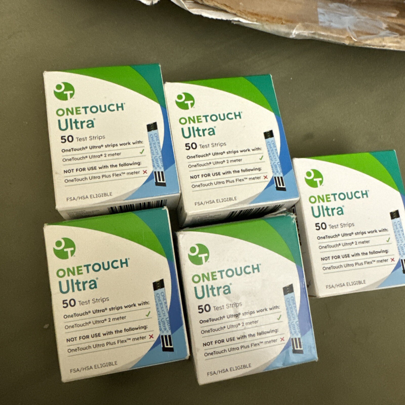 50 OneTouch ULTRA TEST STRIPS free ship exp 8/2026 Sale 29