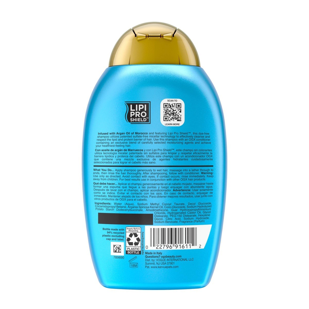 OGX Argan Oil of Morocco Salon Size Shampoo – 25.4 fl oz