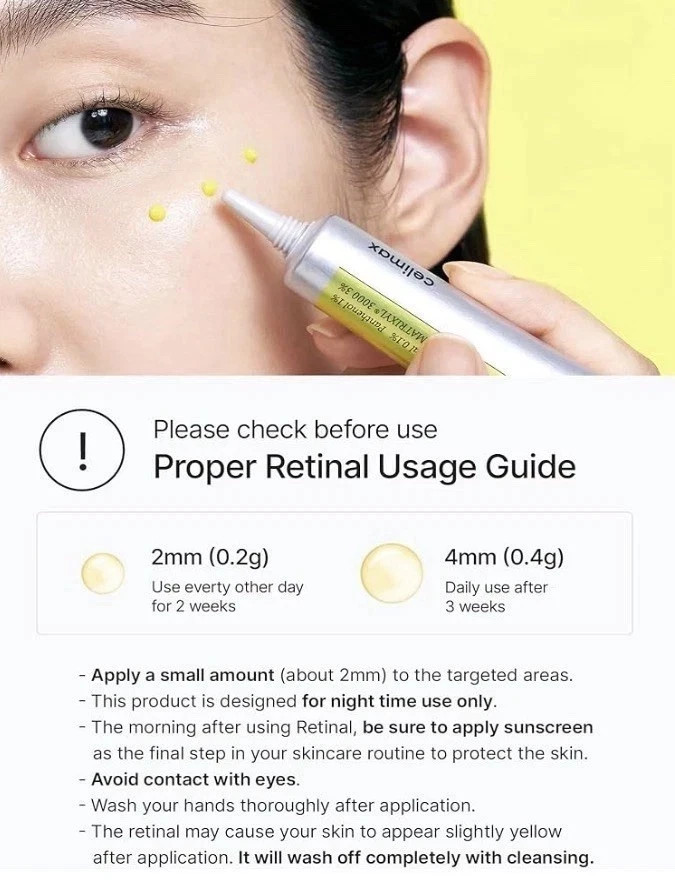 2PCS-CELIMAX Vita-A Retinal Shot Tightening Booster 15ml US Free Shipping！