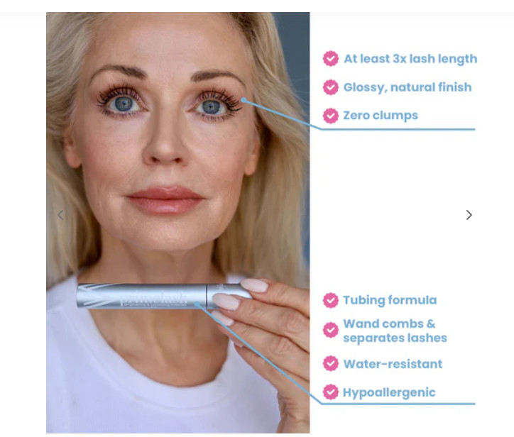 PrimeLash Lengthening & Volumizing Mascara Smoky NEW Authentic