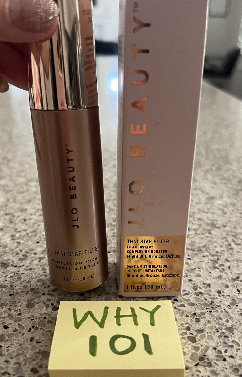 JLO BEAUTY That Star Filter in ROSE GOLD Complexion Booster 1oz/30mL FULL SIZE