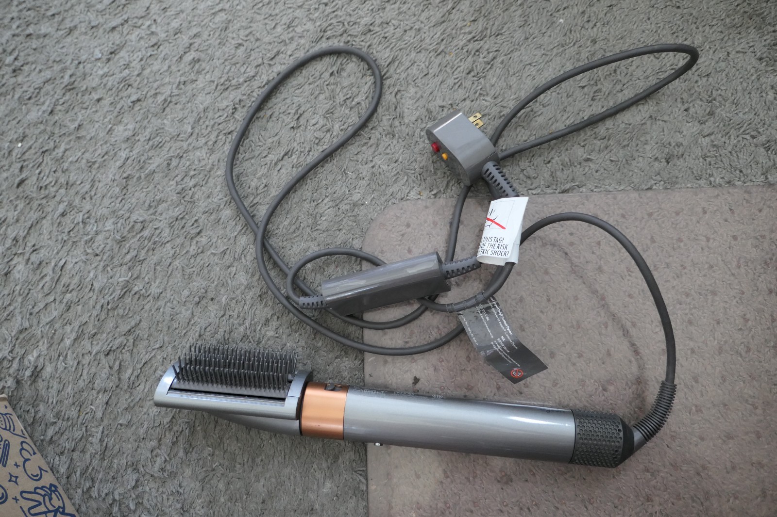 Dyson Airwrap Hair Multi Styler HS05 Nickel/Copper w/ Attachment