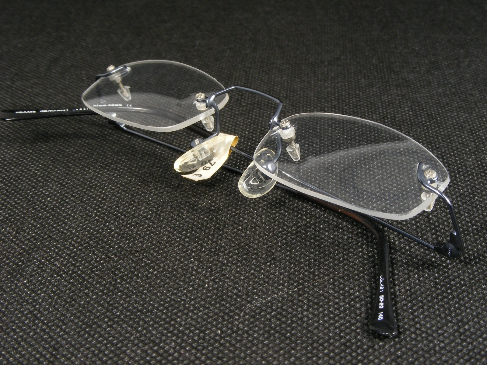 Röhm 4006 421 Slate Blue UNIQUE RARE EYEGLASSES GLASSES Rohm 50-20-140mm Germany