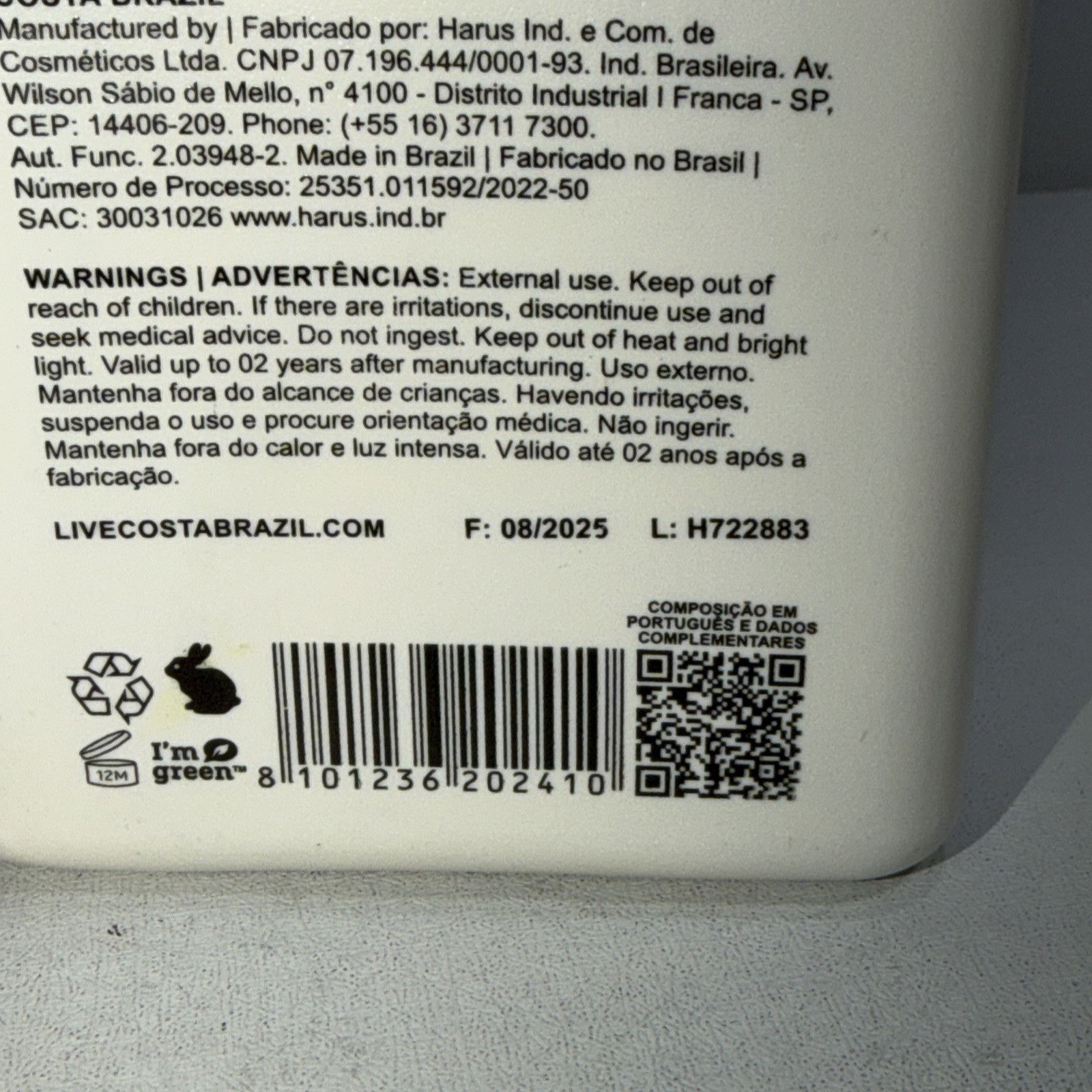 Costa Brazil Jungle Complex Hotel Collection Shampoo (450ml)