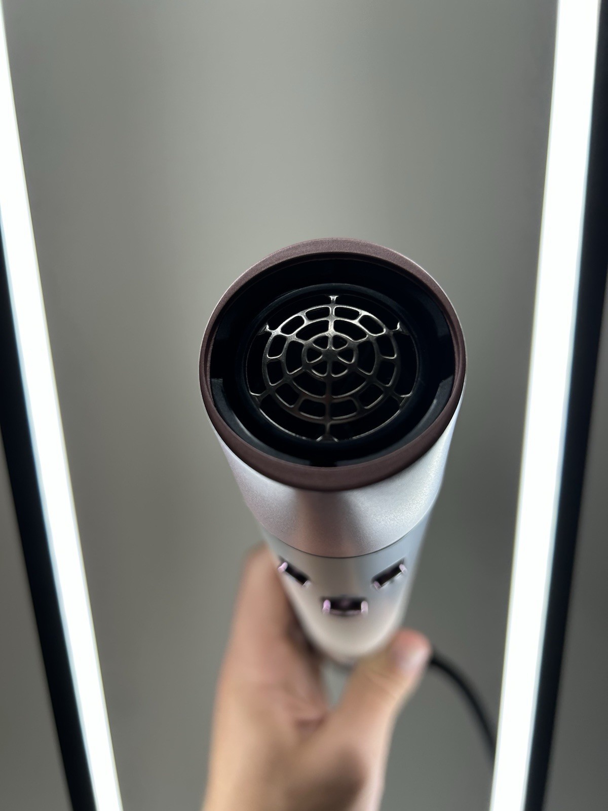 USED Dyson Airwrap Ceramic Pink / Rose Gold Straight + Wavy Air Wrap