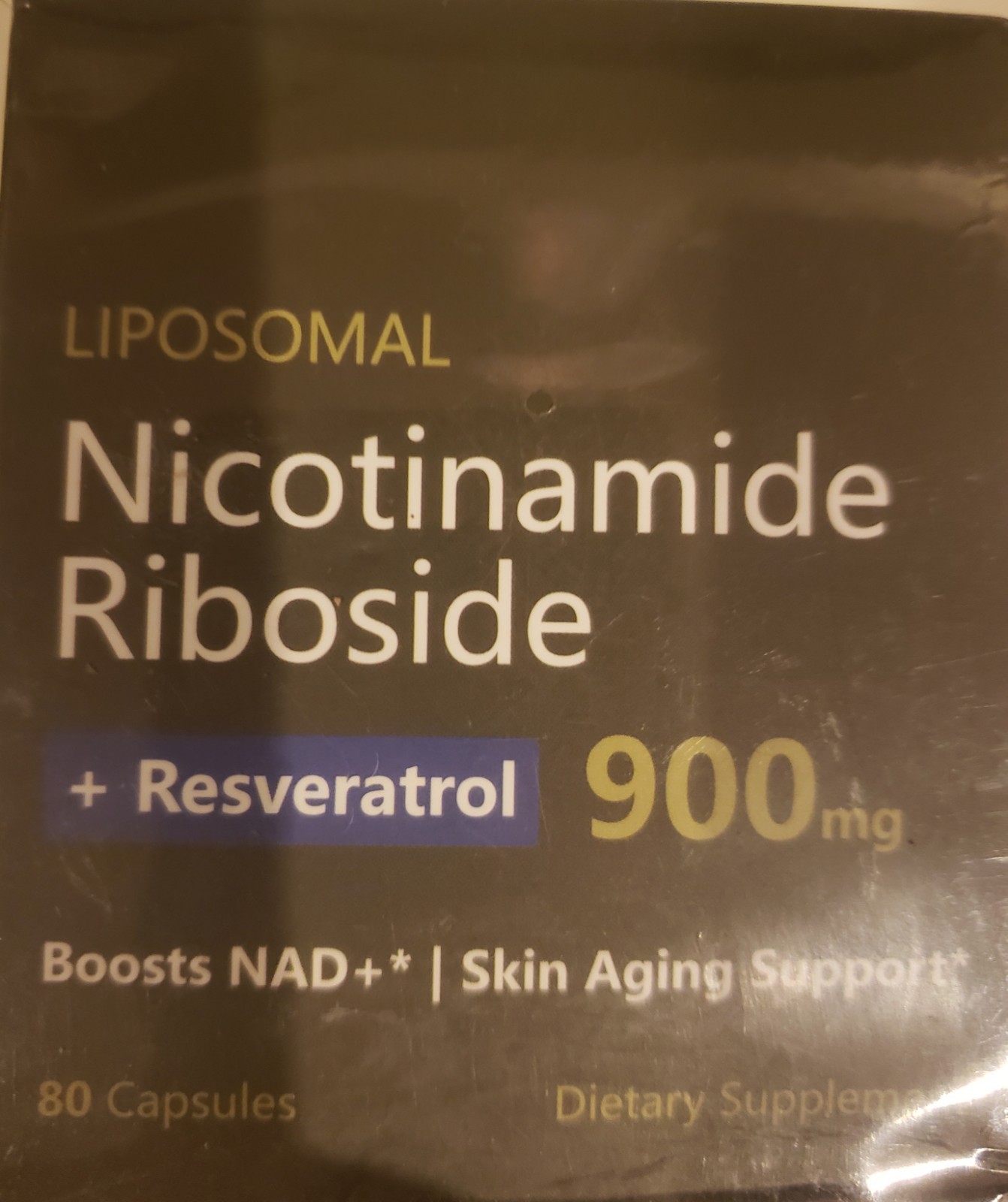 Liposomal Nicotinamide Riboside Resveratrol NAD+ Anti-Aging