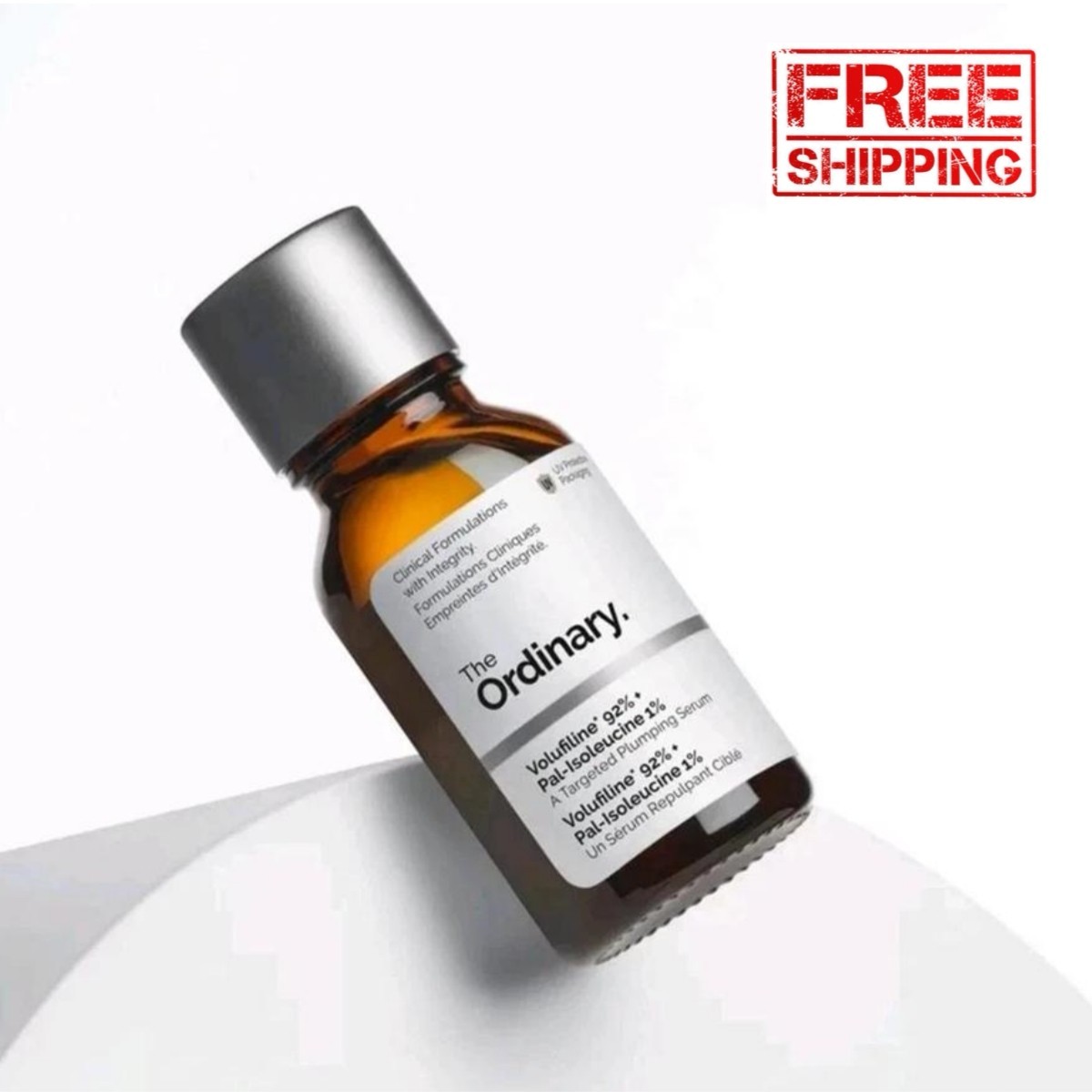 2 PCS The Ordinary Volufiline 92%+Pal Isoleucine 1% Targeted Plumping Face Serum