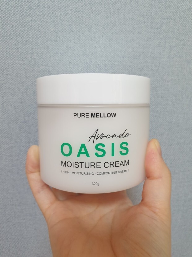 PURE MELLOW Oasis Moisture Cream 11.2OZ Hydration Smoothing Skin Care K beauty