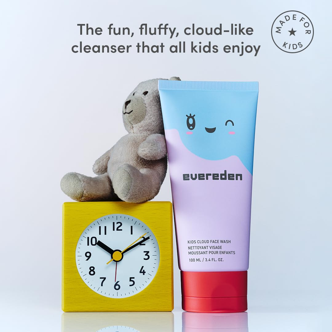 Kids Cloud Face Wash: Tropical Sorbet, 3.4 Fl Oz | Creamy & Fun Skin Care for Ki