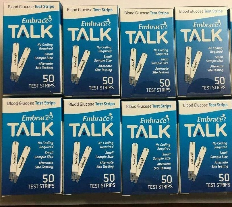 Embrace Blood Glucose (400) Test Strips Expiration date: 5/09/2025
