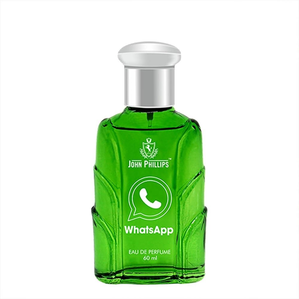 JOHN PHILLIPS Whatsapp Eua De Long-Lasting Perfume for Men (60ml) Pack of 1