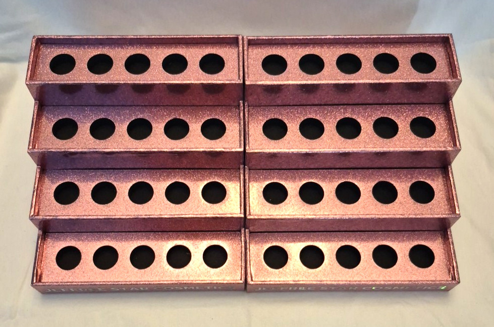 One (1) Jeffree Star Pink Glitter Lipstick Holder Display Organizer Stand