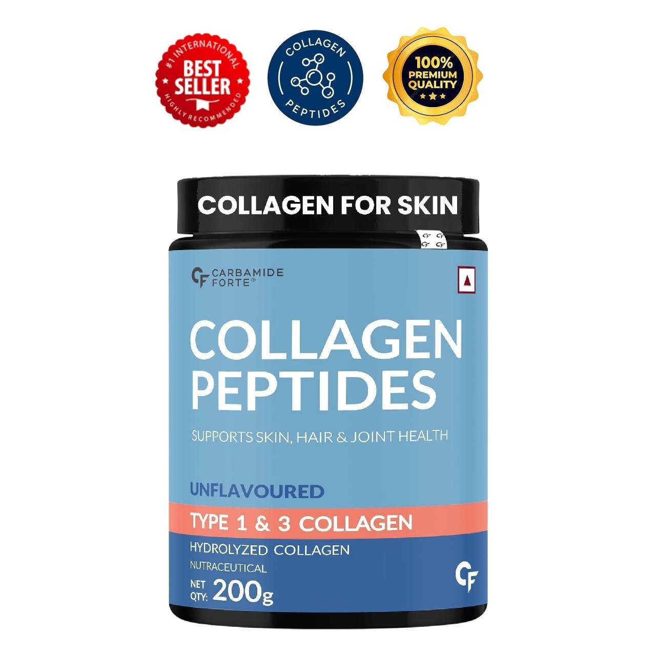 Carbamide For.te Collagen Peptides Type 1 & 3 Powder 200g