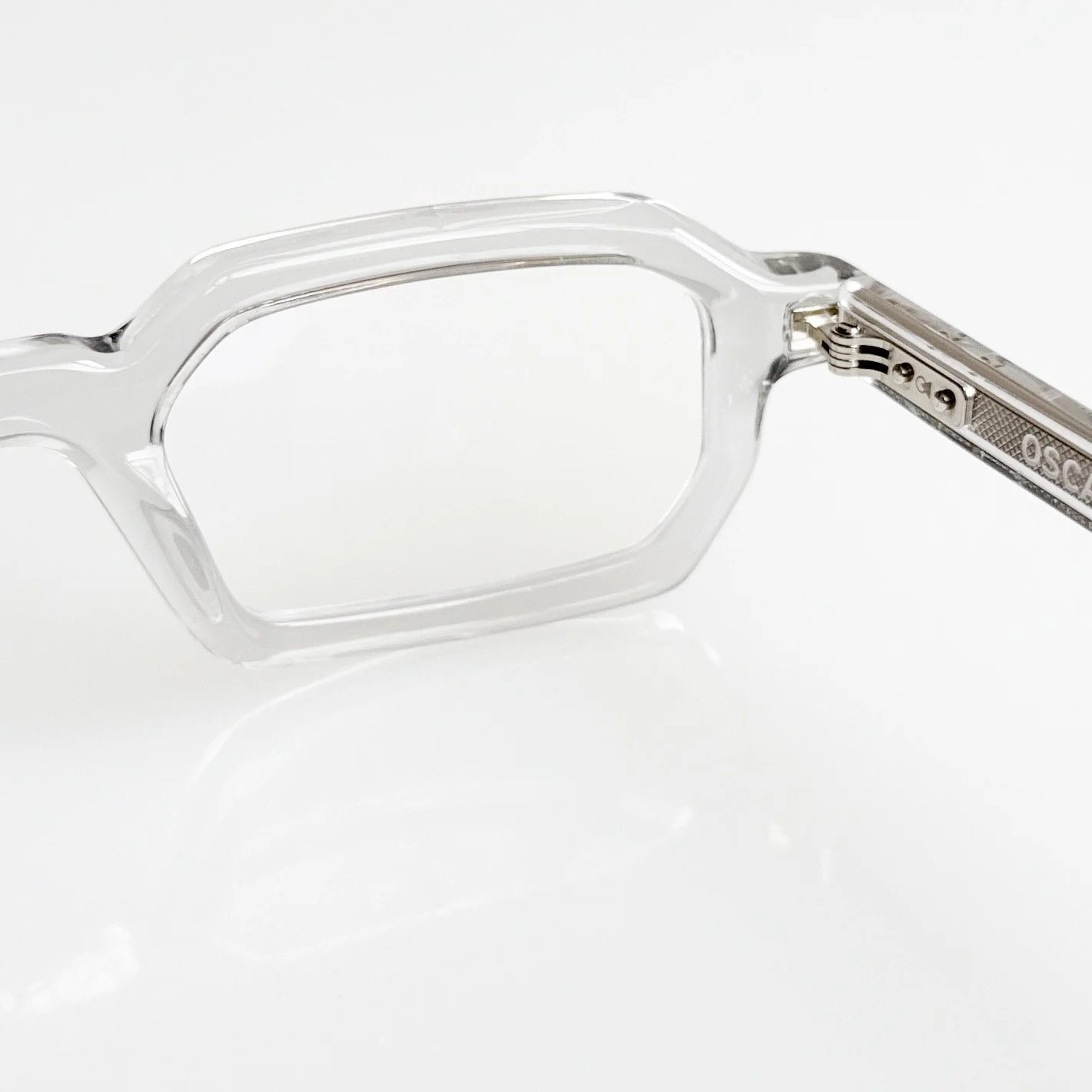 Oscar Magnuson «Julian» Clear Grey- Tarian Glasses Jacques Marie Mage BRAND NEW