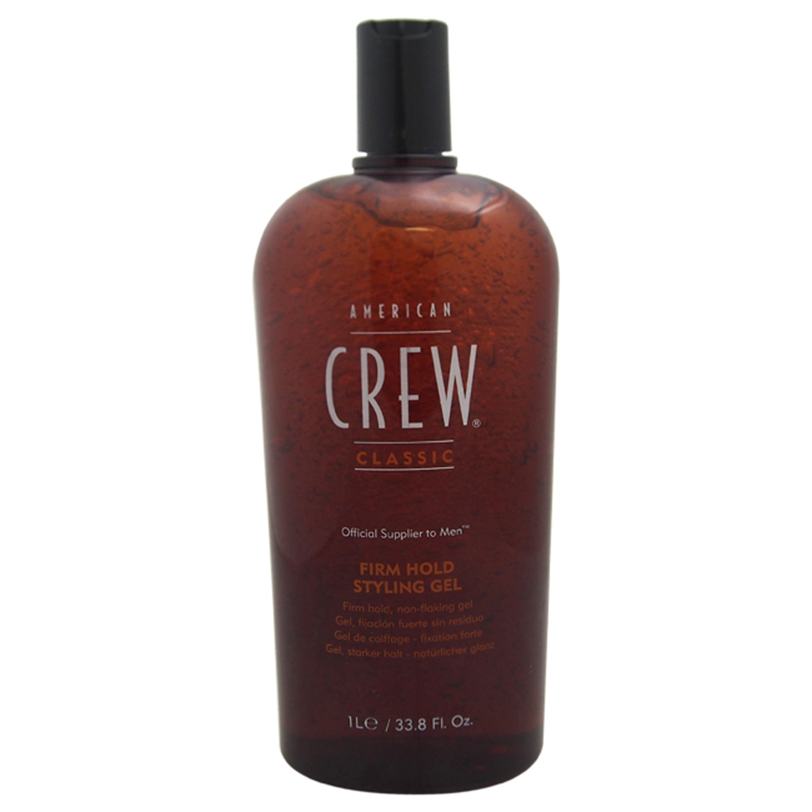 Firm Hold Styling Gel by American Crew for Unisex – 33.8 oz Gel