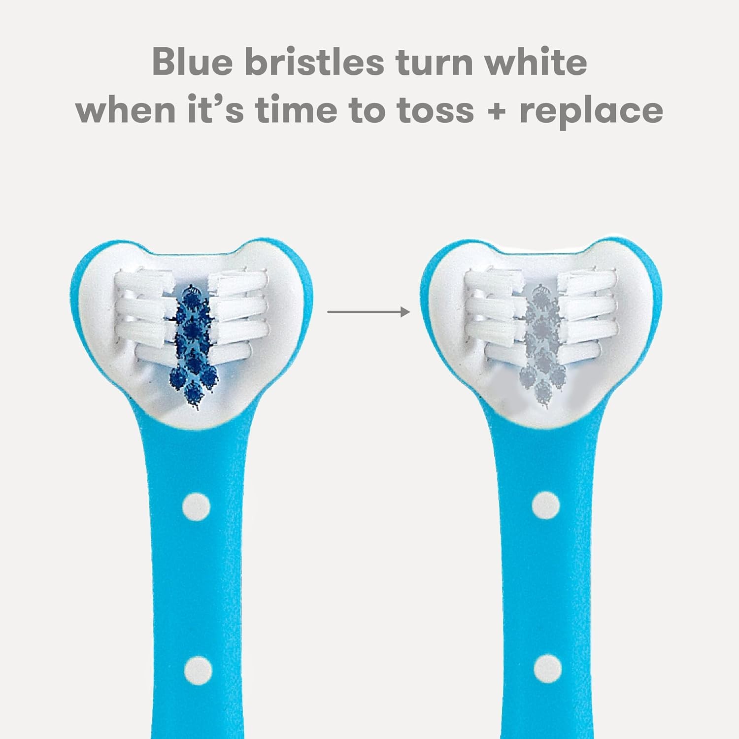 Frida Baby Toddler Toothbrush Triple Angle Toothhugger 2+ Years Blue Soft
