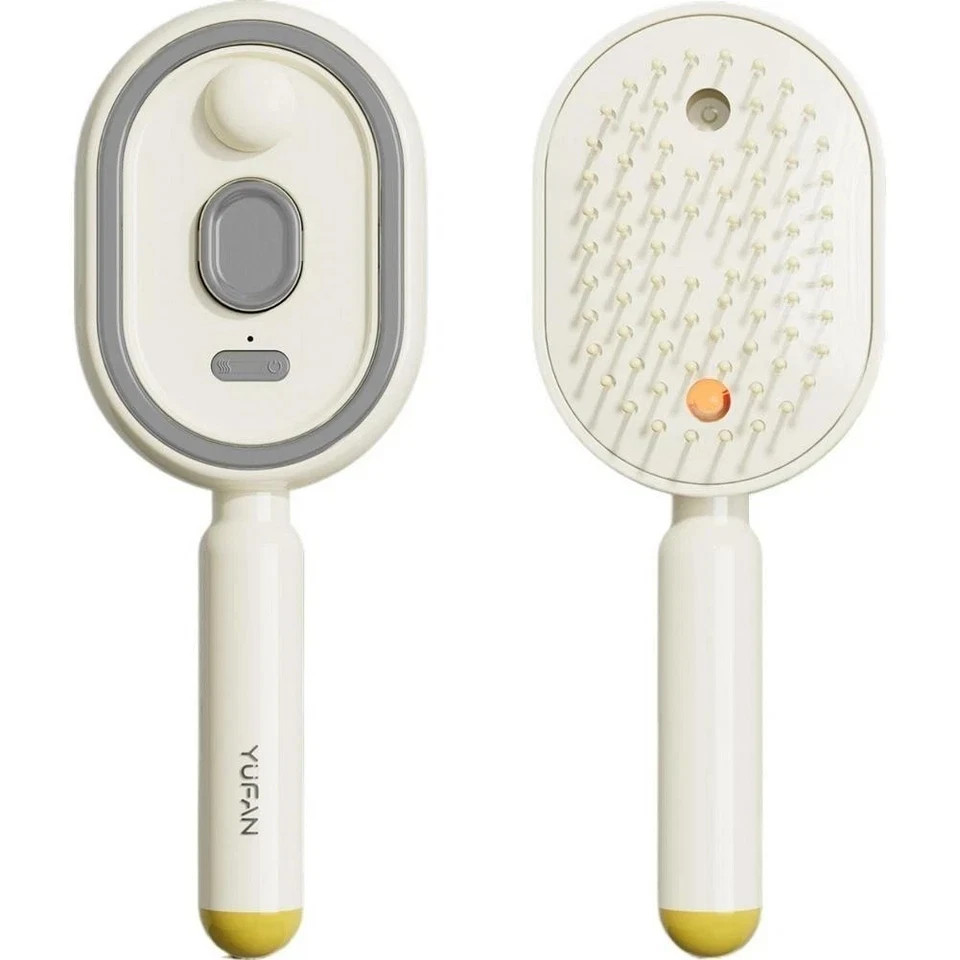 Electric Spray Air Cushion Massage Comb,Self-Cleaning Anti Tangle Electric Brush