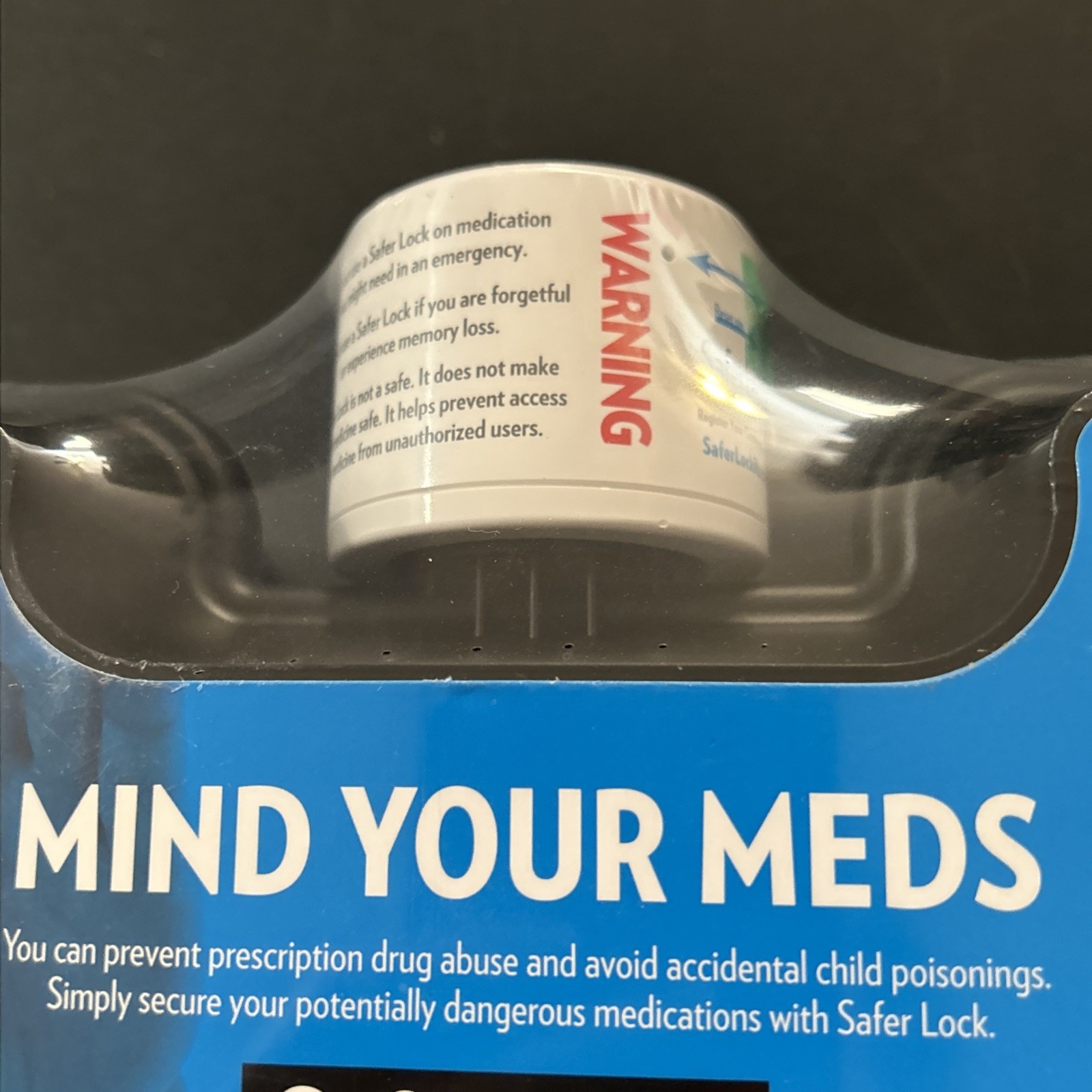 Safer Lock Box, Secure Medicine Box, 4-Digit Combination Lock, New & Sealed!