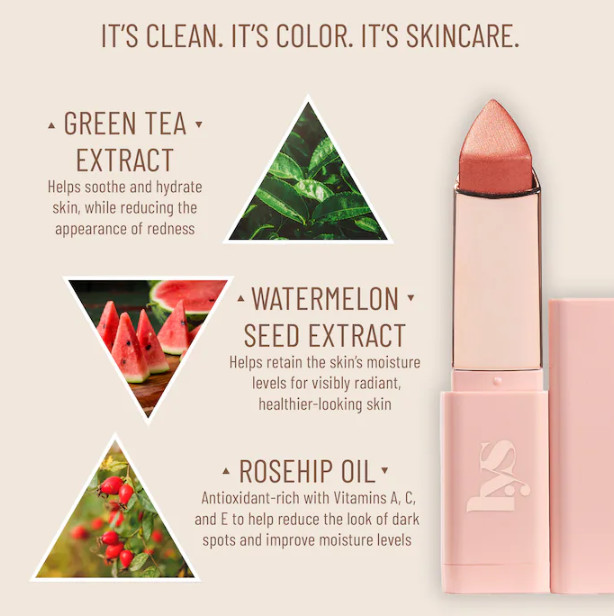 Authentic LYS Beauty Higher Standard Cream Glow Blush Sticks,0.21oz,7 colors