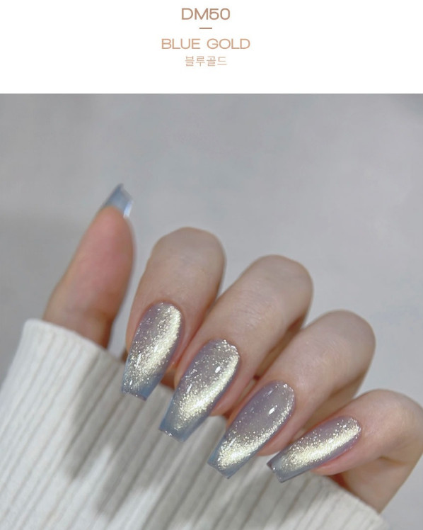 DVOK Chilling Magnet Gel Polish Champagne Cat Eye Nail Gel K-Beauty