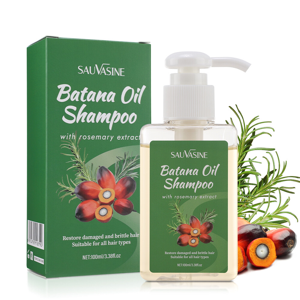 100ml Batana Oil Shampoo with Rosemary Extract for Hair Growth,Reduce Hair Loss